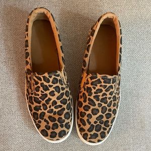 Old Navy Leopard Slip On Sneakers